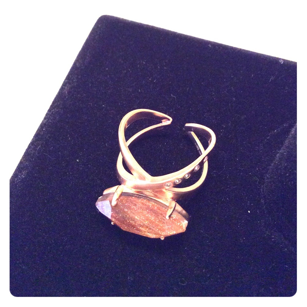 Kendra Scott  Iridescent Adjustable ring.